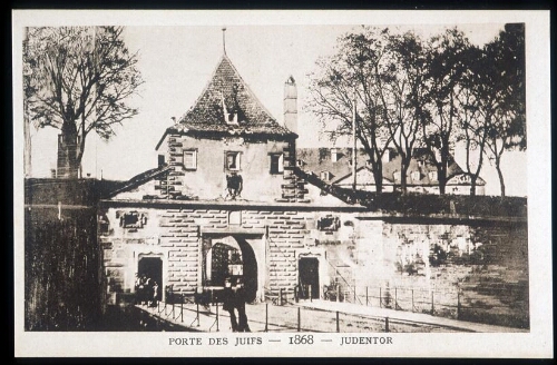 Le Judentor (Portes des juifs) à Strasbourg